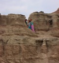 Off the path, Badlands National Park