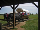 Ready for the covered wagon ride